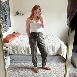 SOLD!! green loose pants